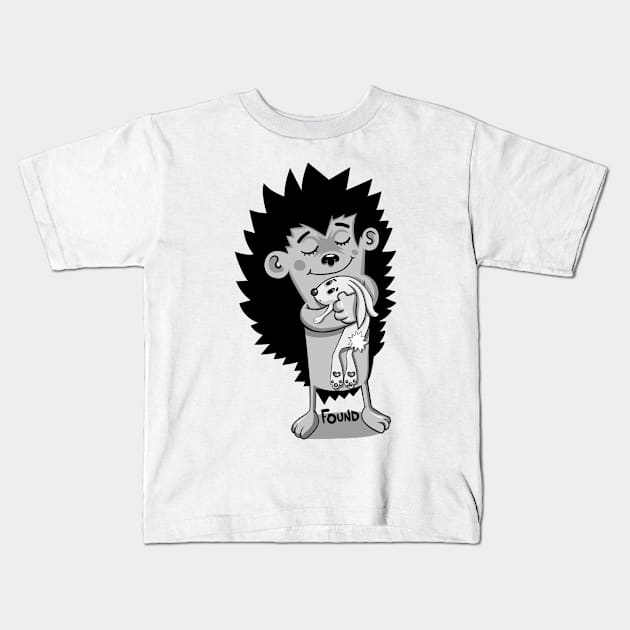 found hedgehog Kids T-Shirt by Shvetsov